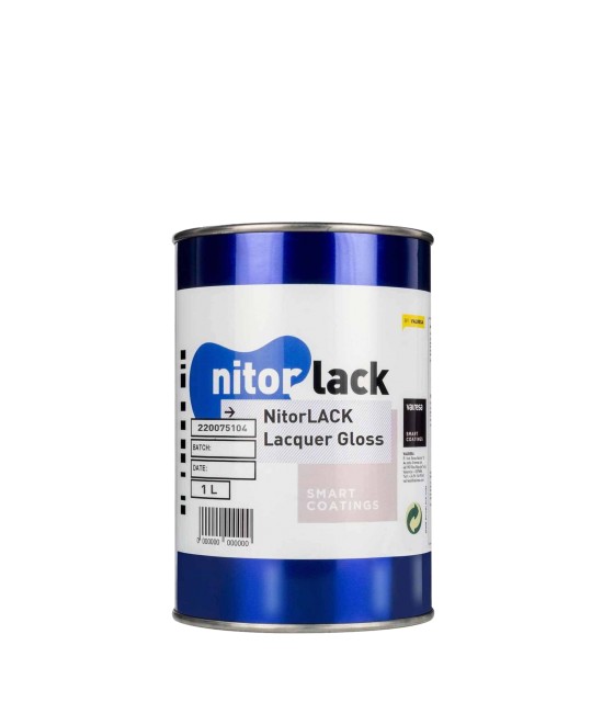 NitorLACK cellulose lacquer gloss 1 liter