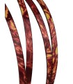 Incudo celluloid guitar binding tortoise dark