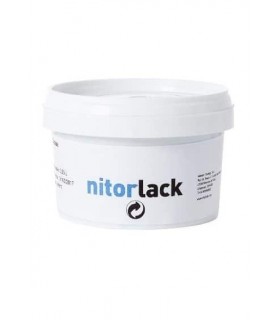 Mastic à l'eau de NitorLACK - noir