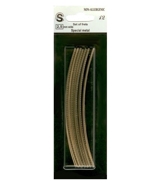 Nickel-free fret wire 2.5 mm