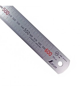 Shinwa ruler stainless steel 600mm