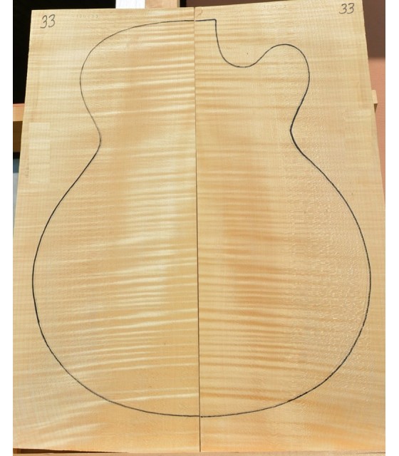 Maple back and sides set A