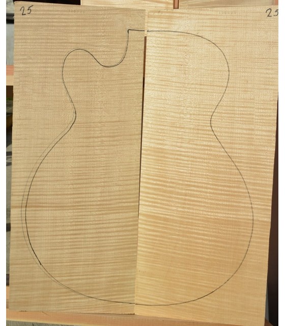 Maple back and sides set AAA
