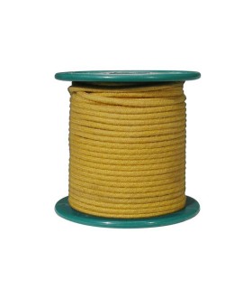 Fil de cuivre vintage jaune